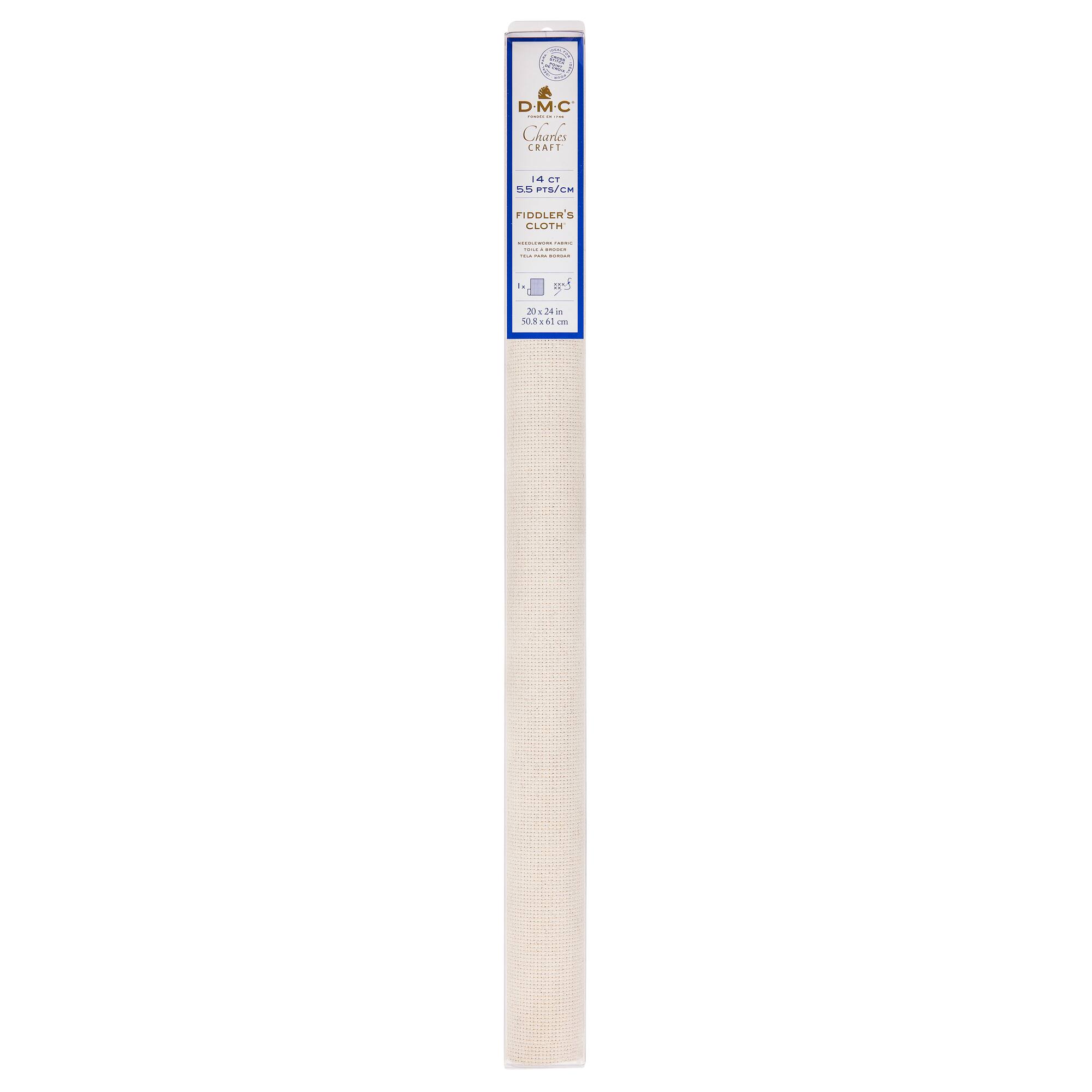 12 Pack: Charles Craft® Gold Standard® 14 Count Fiddler's Aida Cloth